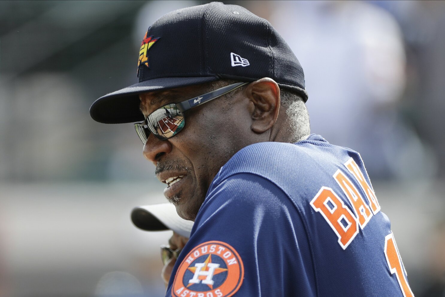 Astros batting top practice jersey